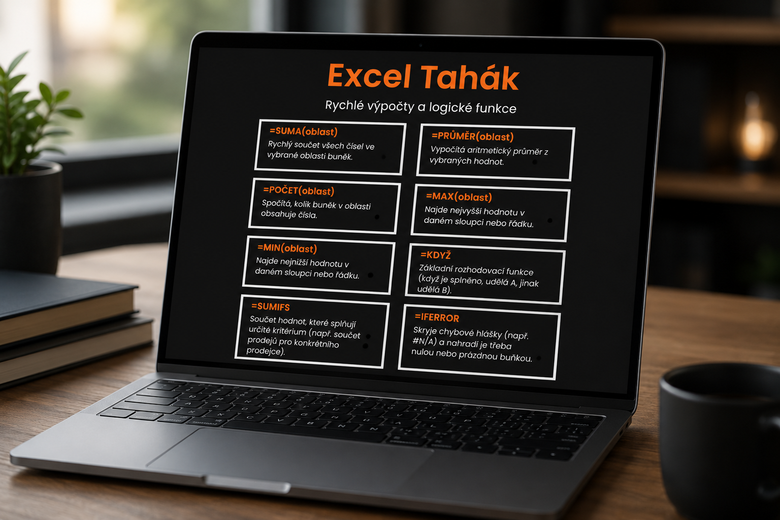 Tahák Excel v klidu